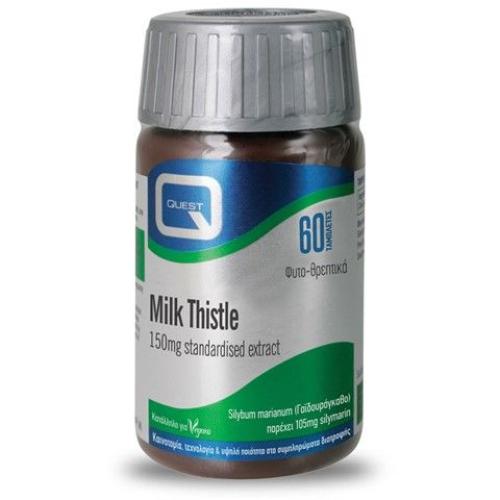 Quest Milk Thistle 150mg 60 Ταμπλέτες