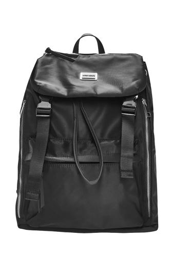 Antony Morato Backpack In Technical Fabric - Μαύρο - MMAB00328-FA600158