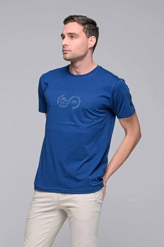 Everbest T-shirt Με Λογότυπο Atlantic Ocean - Μπλε - 222-808