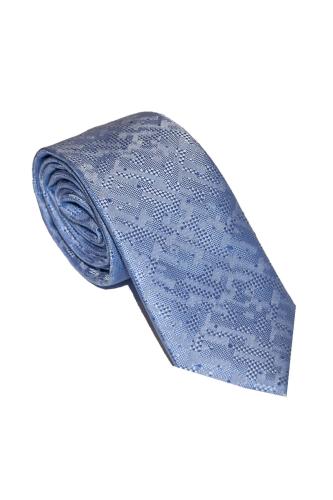 Leonardo Uomo Γραβάτα Με Σχέδιο - Γαλάζιο - ZZ8AG4107P