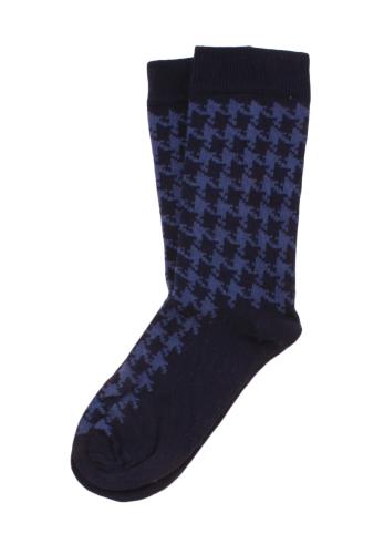 Κάλτσες Pamela Γυναικείες Πτι Καρό 20078-Μπλε Σκούρο
