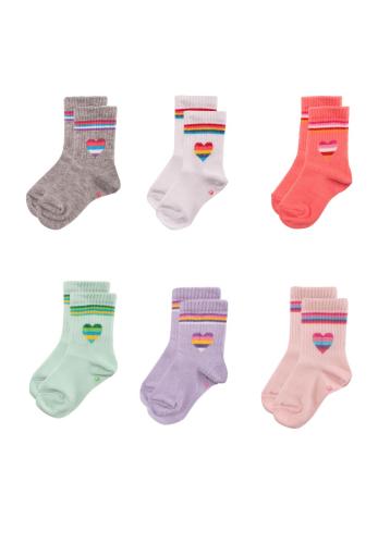 Κάλτσες παιδικές Color Hearts 6 Τεμ. 5507650