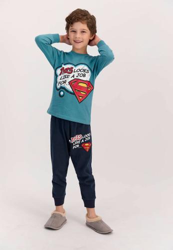 Πιτζάμα παιδική Superman Hero L1423-Βεραμάν