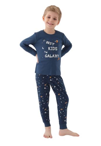 Πιτζαμα εφηβική Rolypoly Galaxy boy RP3177B-Μπλε Σκούρο