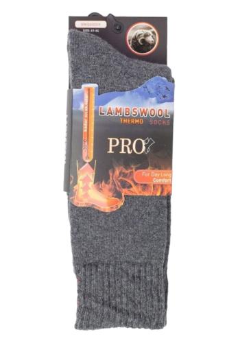 Κάλτσα ισοθερμική ανδρική Pro Insulated Thermal Socks PR19601-Ανθρακί