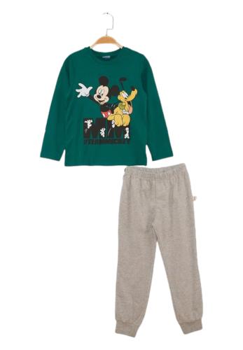 Πιτζάμα για αγόρι βαμβακερή Cimpa Disney Mickey & Pluto πράσινη MC21315GRN-Πράσινο