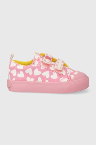 Παιδικά πάνινα παπούτσια Agatha Ruiz de la Prada χρώμα: ροζ