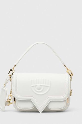 Τσάντα Chiara Ferragni χρώμα: άσπρο