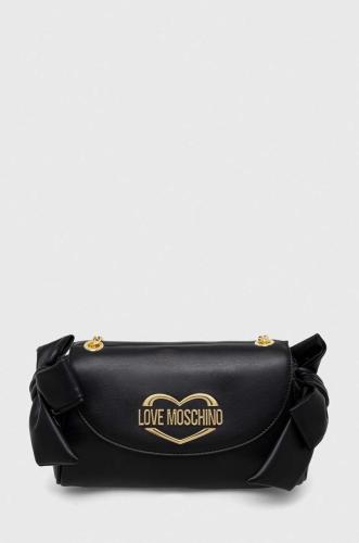 Τσάντα Love Moschino χρώμα: μαύρο