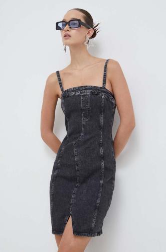 Φόρεμα Karl Lagerfeld Jeans χρώμα: γκρι