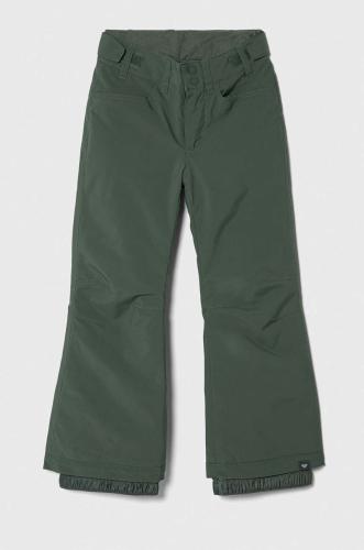 Παιδικό παντελόνι σκι Roxy BACKYARD G PT SNPT χρώμα: πράσινο