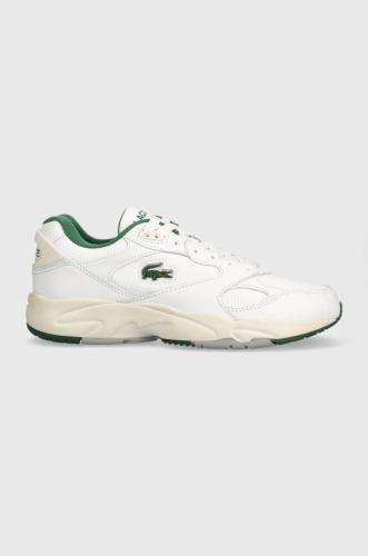 Δερμάτινα αθλητικά παπούτσια Lacoste STORM 96 VTG 223 2 SMA χρώμα: άσπρο, 46SMA0092
