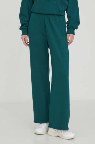 Παντελόνι φόρμας Hollister Co. χρώμα: πράσινο