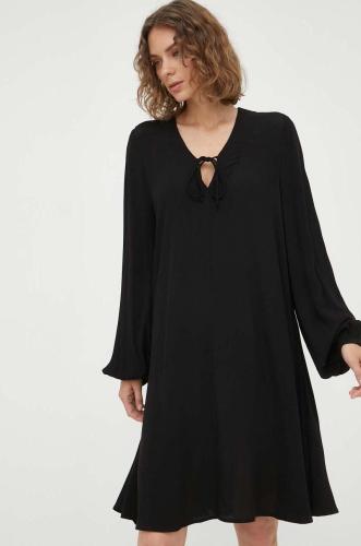 Φόρεμα Bruuns Bazaar Lilli Lavina χρώμα: μαύρο