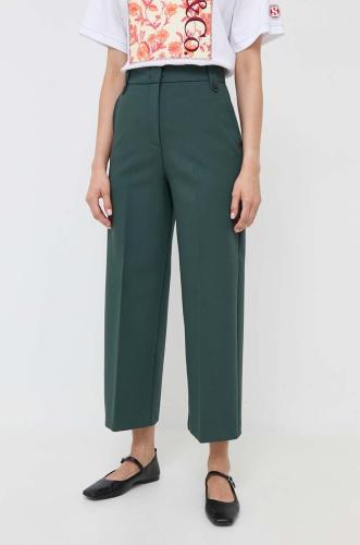 Παντελόνι MAX&Co. χρώμα: πράσινο