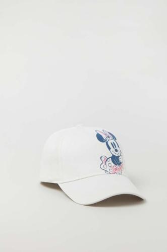 Παιδικό βαμβακερό καπέλο μπέιζμπολ OVS χρώμα: ροζ