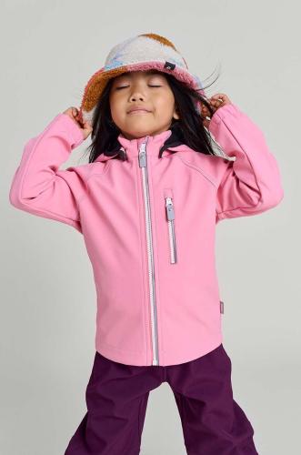 Παιδικό μπουφάν Reima Vantti χρώμα: ροζ