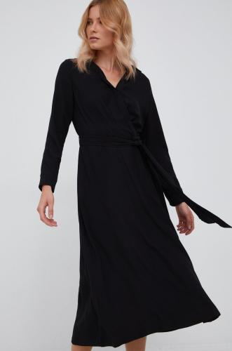 Φόρεμα Lauren Ralph Lauren χρώμα: μαύρο,