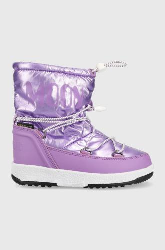Παιδικές μπότες χιονιού Moon Boot χρώμα: ροζ
