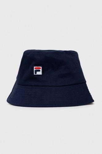 Βαμβακερό καπέλο Fila χρώμα: ναυτικό μπλε