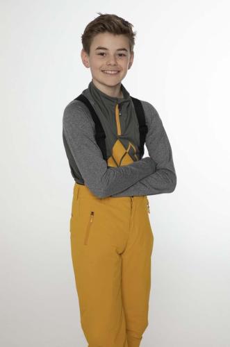 Παιδικό παντελόνι σκι Protest χρώμα: κίτρινο
