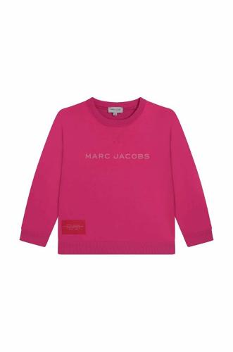 Παιδική μπλούζα Marc Jacobs χρώμα: μοβ