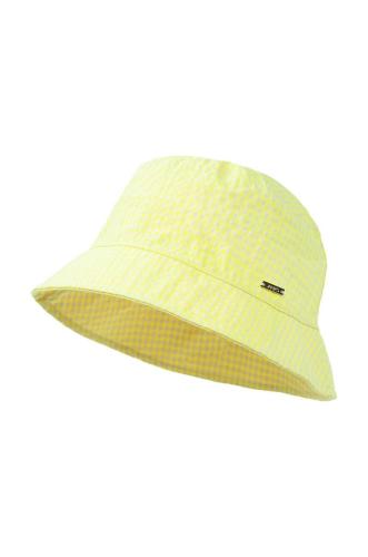 Παιδικό βαμβακερό καπέλο Jamiks HAYDEN χρώμα: κίτρινο