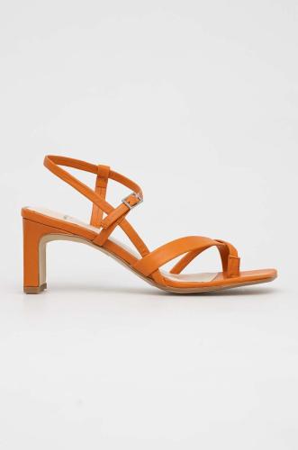 Δερμάτινα σανδάλια Vagabond Shoemakers Shoemakers LUISA χρώμα: πορτοκαλί, 5312.301.44