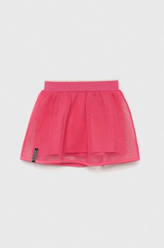 Παιδική φούστα Sisley χρώμα: ροζ