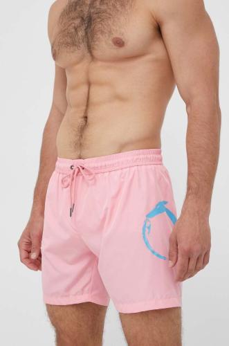 Σορτς κολύμβησης Trussardi χρώμα: ροζ