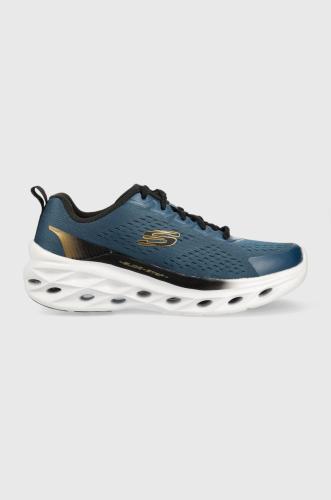 Αθλητικά παπούτσια Skechers Glide-Step Swift Frayment χρώμα: ναυτικό μπλε