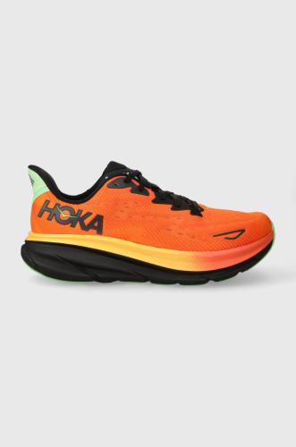 Παπούτσια για τρέξιμο Hoka One One Clifton 9 χρώμα: πορτοκαλί F30