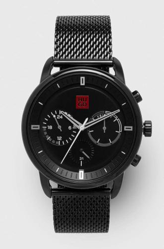 Ρολόι Hugo Boss 1530260 χρώμα: μαύρο