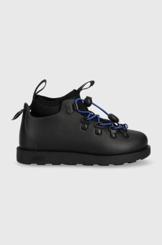 Παιδικές χειμερινές μπότες Native Fitzsimmons χρώμα: μαύρο