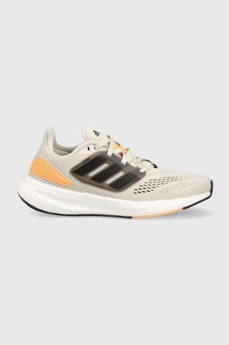 Παπούτσια για τρέξιμο adidas Performance Pureboost 22 χρώμα: μπεζ