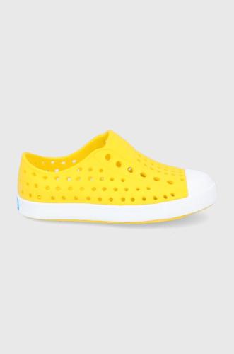 Παιδικά πάνινα παπούτσια Native χρώμα: κίτρινο