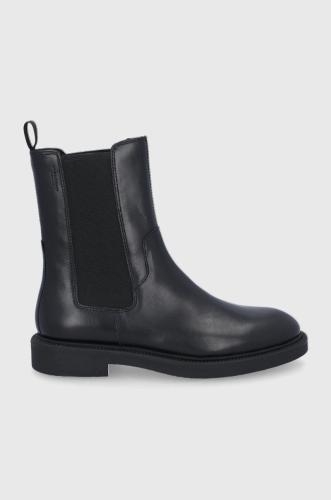 Δερμάτινες μπότες Τσέλσι Vagabond Shoemakers Shoemakers ALEX W γυναικείες, χρώμα: μαύρο