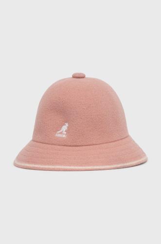 Μάλλινο καπέλο Kangol χρώμα: ροζ