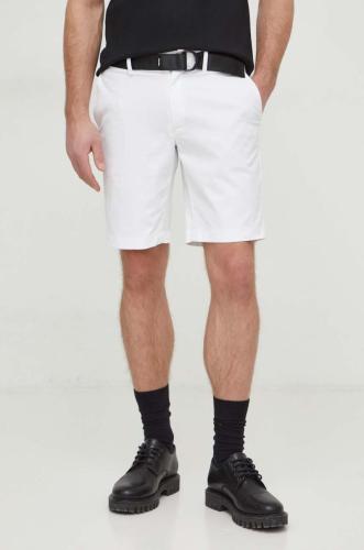 Σορτς Calvin Klein χρώμα: άσπρο