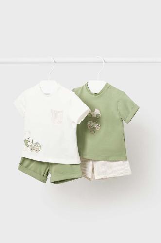Σετ μωρού Mayoral Newborn 2-pack χρώμα: πράσινο