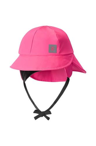 Παιδικό καπέλο βροχής Reima χρώμα: ροζ
