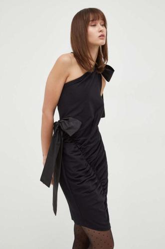 Φόρεμα MSGM χρώμα: μαύρο