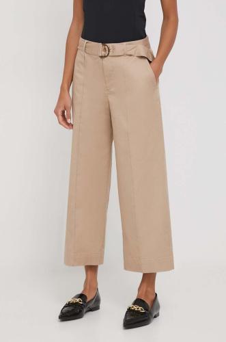 Παντελόνι Lauren Ralph Lauren χρώμα: μπεζ