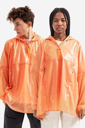 Αδιάβροχο μπουφάν Rains Ultralight Anorak χρώμα: πορτοκαλί