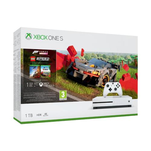 MicrosoftCONSOLE XBOX ONE S FORZA HORIZON 4 LEGO