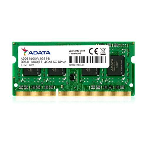 AdataRAM ADATA SODIMM DDR3L 1600 1X4GB CL11