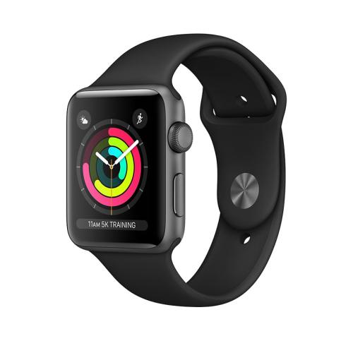 AppleAPPLE WATCH SERIES3 42MM SP GREY BAND