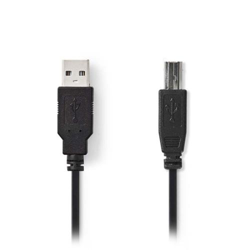 NedisΚΑΛ USB2.0 A MALE-USB-B MALE 1M