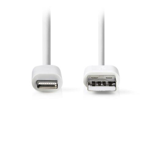 NedisΚΑΛ LGN 8-PIN MALE-USB A MALE,2M,WH