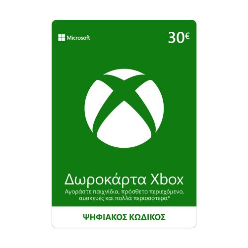 XboxXbox Gift Card 30 Ε